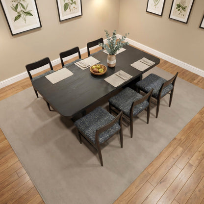 Elora - Rectangular Dining Table - Jet