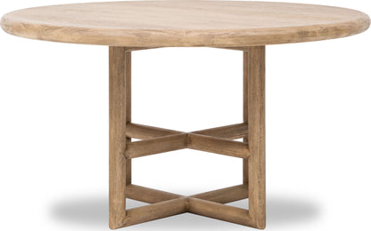 Dorsey - Round Dining Table - Granola