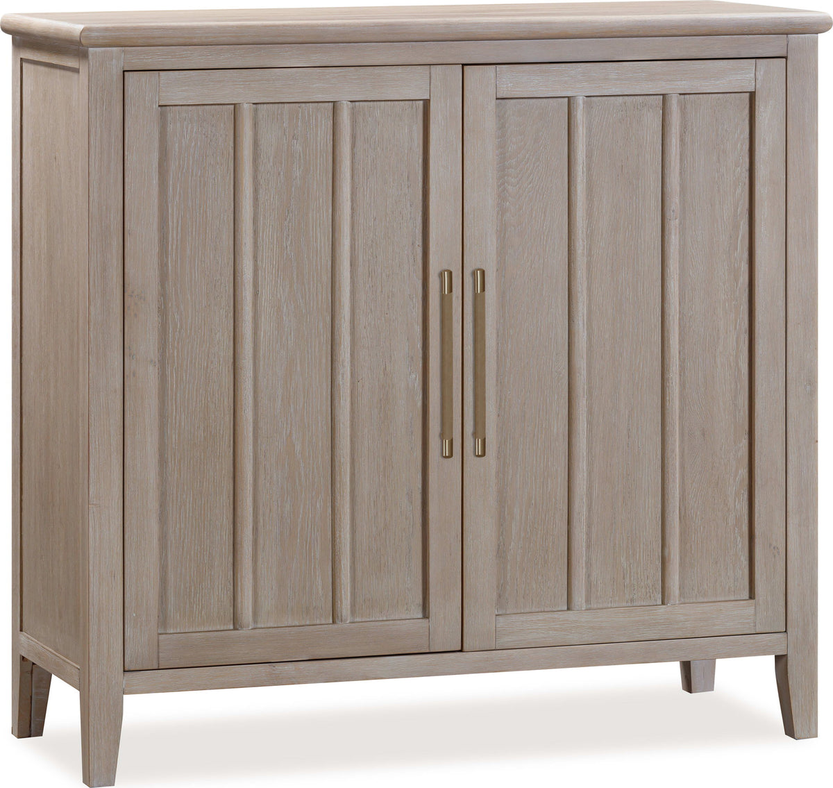 Camden - Two Door Two Drawer Bar Cabinet With Stemware Rack And Wine Rack - Chai