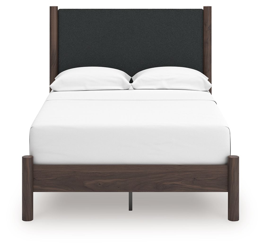 Pamytta - Upholstered Panel Platform Bed