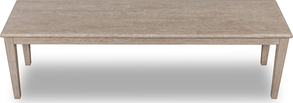 Camden - Oak Wood Bench - Chai