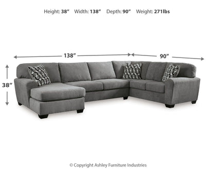 Birkdale Court - 3 Piece Sectional