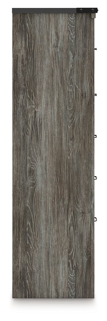 Frandern - Five Drawer Chest - Gray