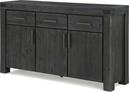 Meadow - Solid Wood Three Drawer Three Door Sideboard