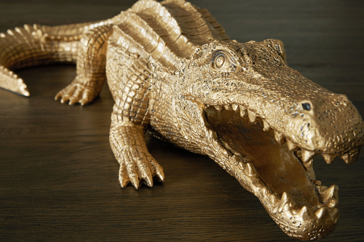 Lauretman - Sculpture - Antique Gold Finish