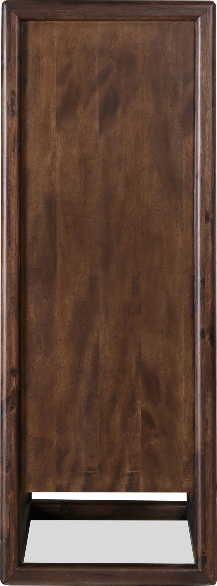 Sol - Five Drawer Acacia Wood Chest - Brown Spice