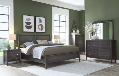 Rockport - Three Drawer Large Nightstand - Yin