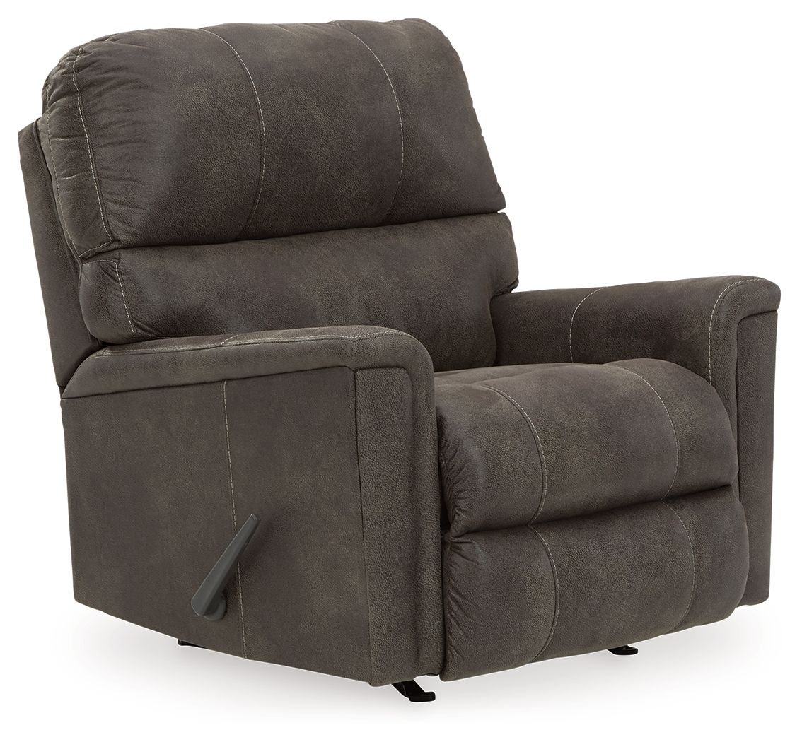 Navi - Rocker Recliner - Smoke