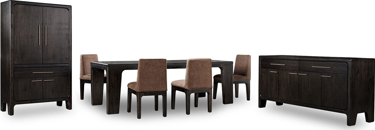 Zamba - Extendable Acacia Wood Dining Table - Jaguar
