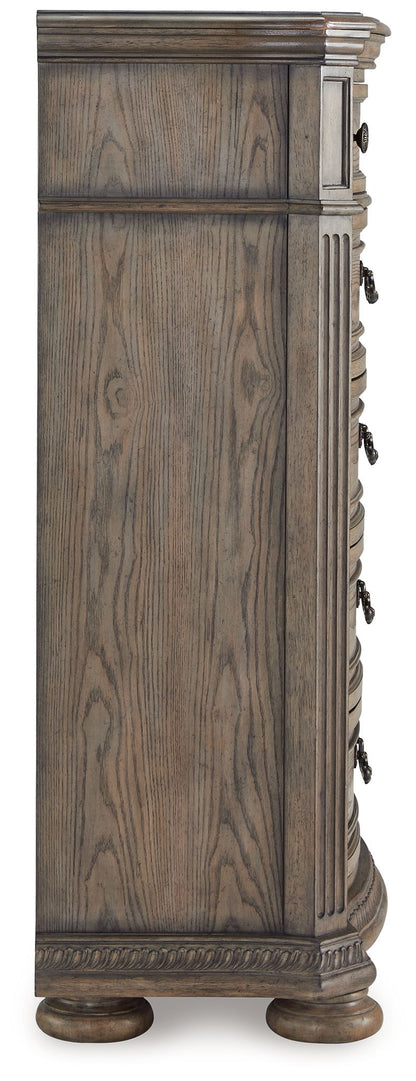 Ardenfield - Five Drawer Chest - Light Brown