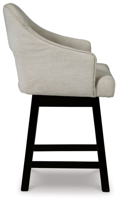 Tallenger - Upholstered Swivel Barstool (Set of 2)