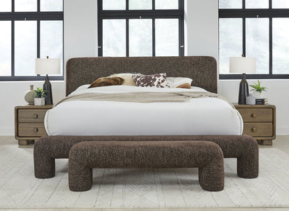 Mocoa - Fully Upholstered Platform Bed