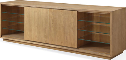 One - Coastal Modern TV Console - Bisque