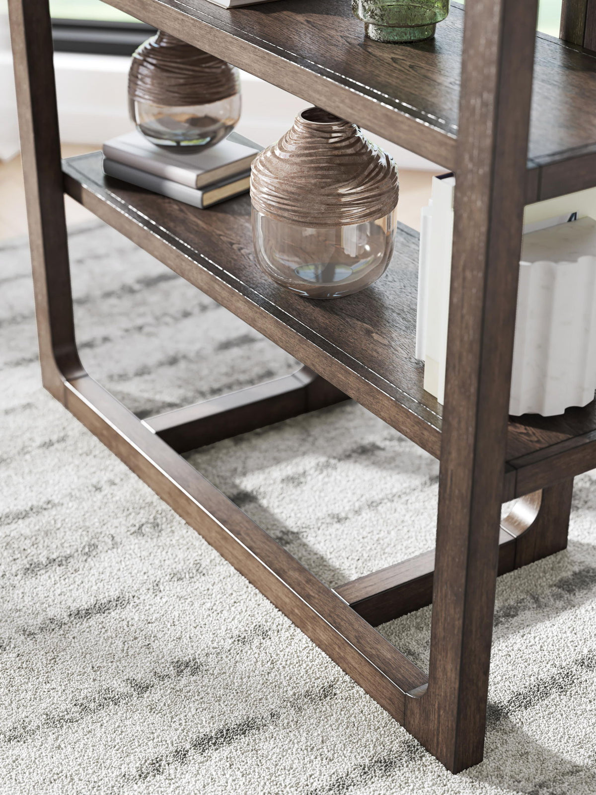 Breckington - Bookcase - Dark Brown