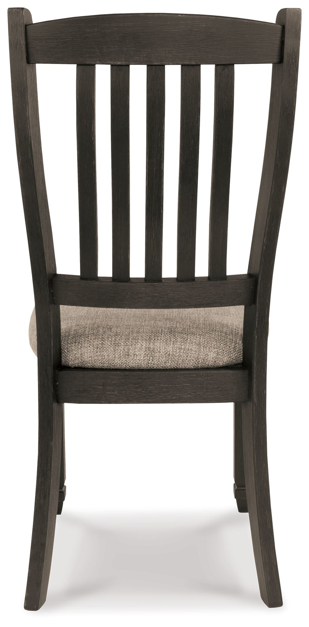 Tyler Creek - Dining UPH Side Chair (Set of 2) - Slatback - Black / Grayish Brown
