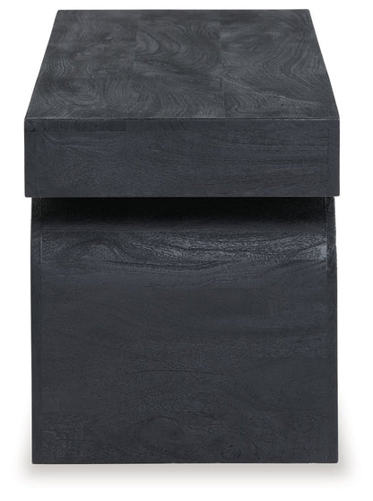 HoLGrove - Accent Bench - Black