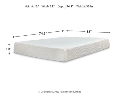 10 Inch Chime Memory Foam - Firm Memory Foam Mattress