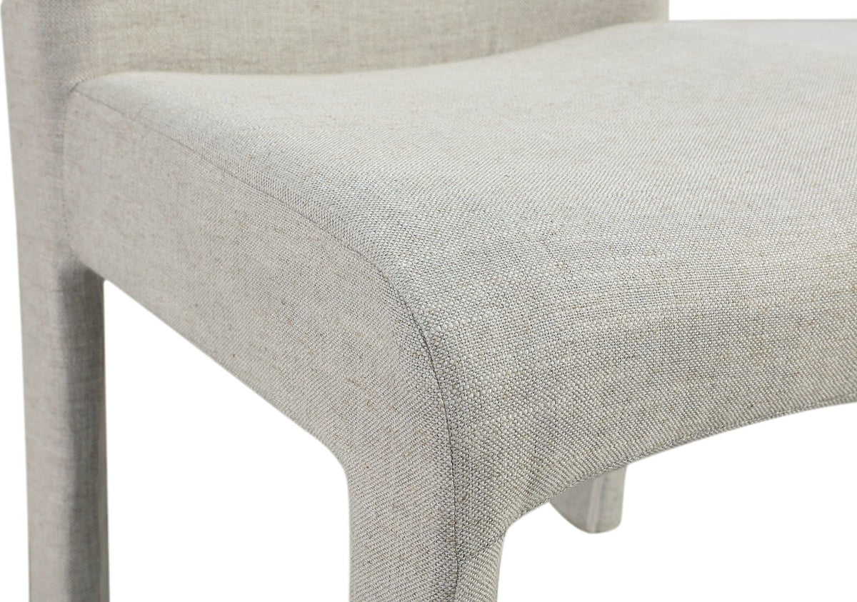 Crossroads 2.0 - Devon Fully Upholstered Dining Chair (Set of 2) - Turtle Dove Linen
