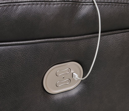 Mountainous - Power Recliner With Adj Headrest - Eclipse