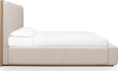 Gardenia - Wood Frame Upholstered Platform Bed