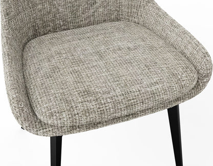 Ceo - 180 Degree Return Swivel Upholstered Dining Chair (Set of 2)