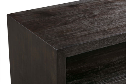 Oxford - 84" Entertainm Entertainment Console - Basalt Gray