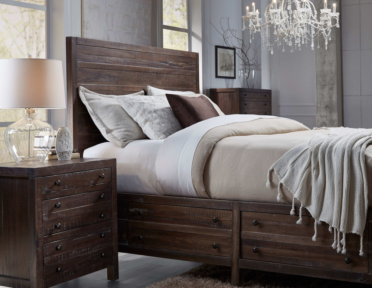 Townsend - Solid Wood Storage Bed