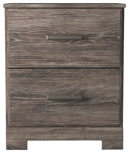 Ralinksi - Two Drawer Night Stand - Gray