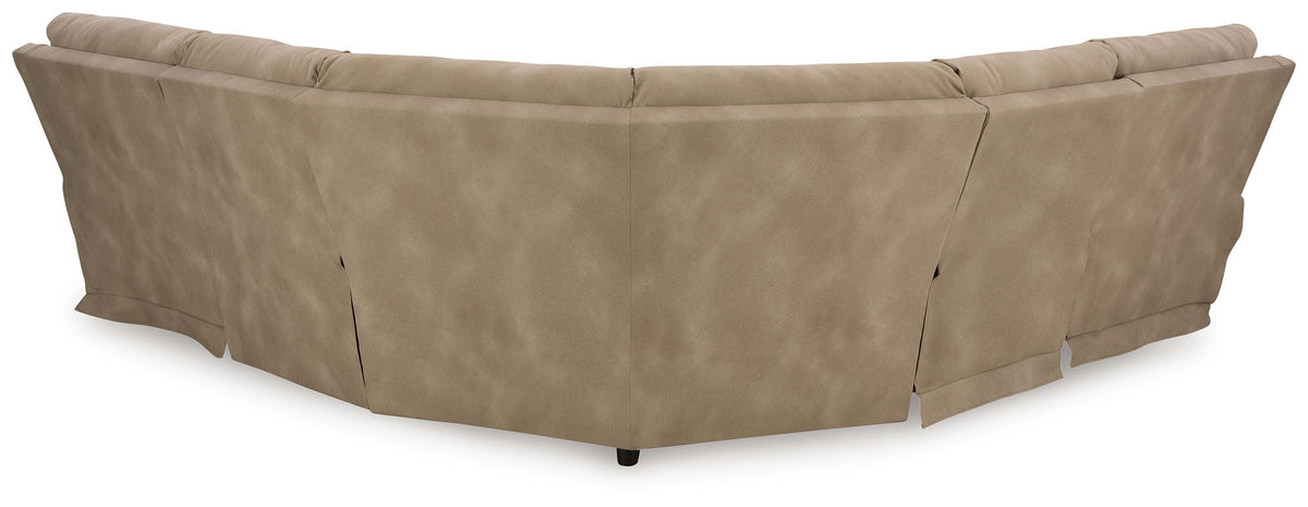 Next-Gen Durapella - 6 Piece Power Reclining Sectional Set