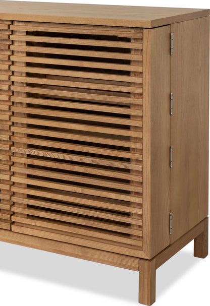 Tanner - Bar Cabinet - Flaxen