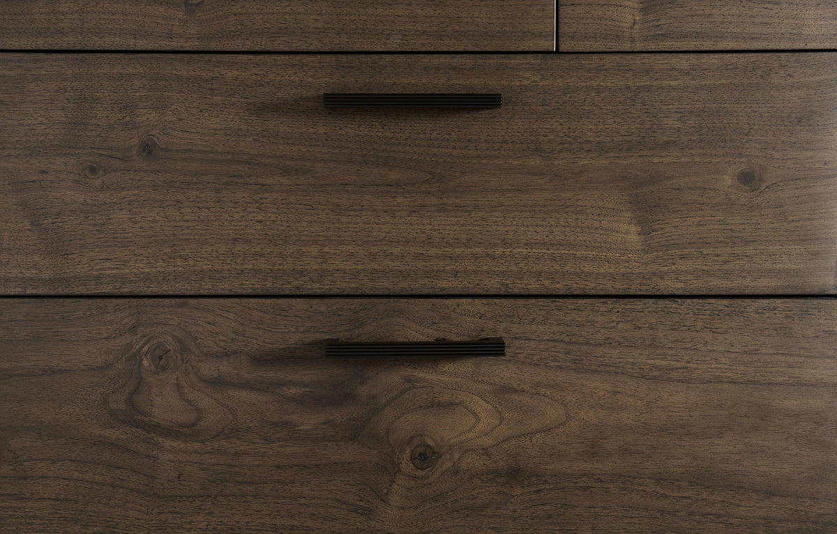 Boracay - Five Drawer One Door Walnut Sweater Chest - Wild Oats Brown (2024)