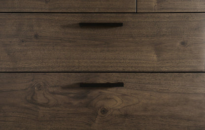 Boracay - Five Drawer One Door Walnut Sweater Chest - Wild Oats Brown (2024)