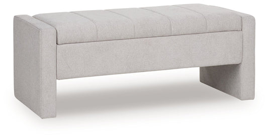 Akselman - Storage Bench - Gray