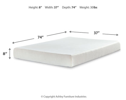 Chime 8 Inch Memory Foam - Medium Memory Foam Mattress