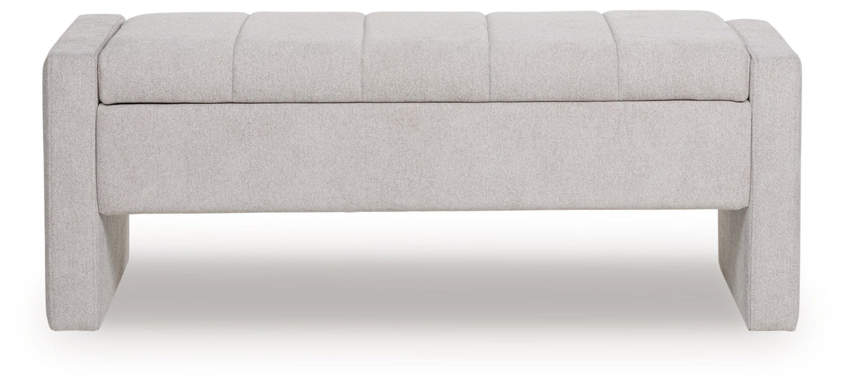 Akselman - Storage Bench - Gray