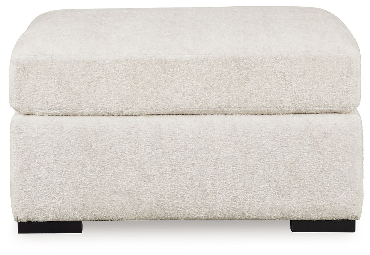 Chessington - Oversized Accent Ottoman - Ivory
