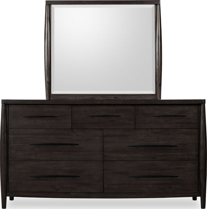 Koko - Beveled Glass Wall Or Dresser Mirror - Minx