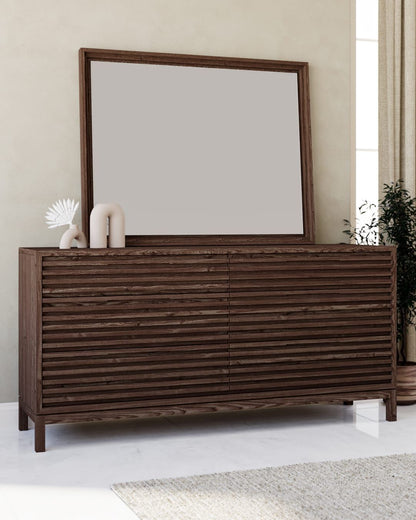 Tanner - Six Drawer Ash Wood Dresser