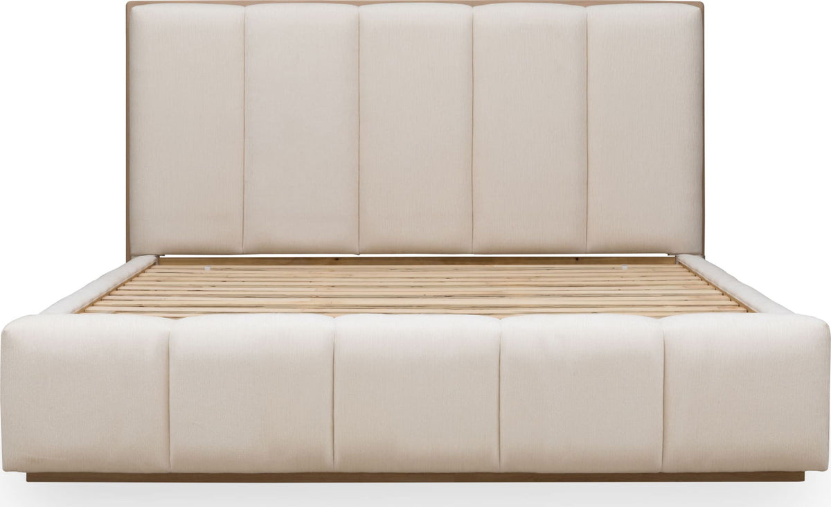 Gardenia - Wood Frame Upholstered Platform Bed