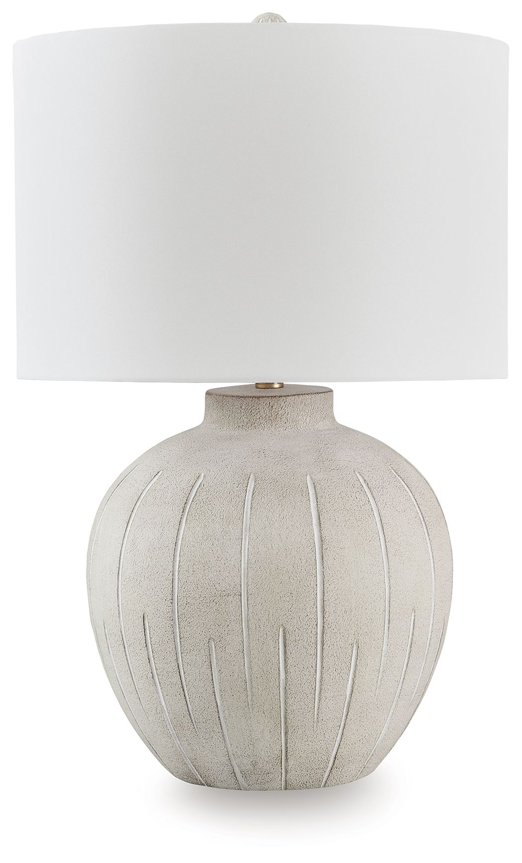 Calbert - Poly Table Lamp - Warm Gray