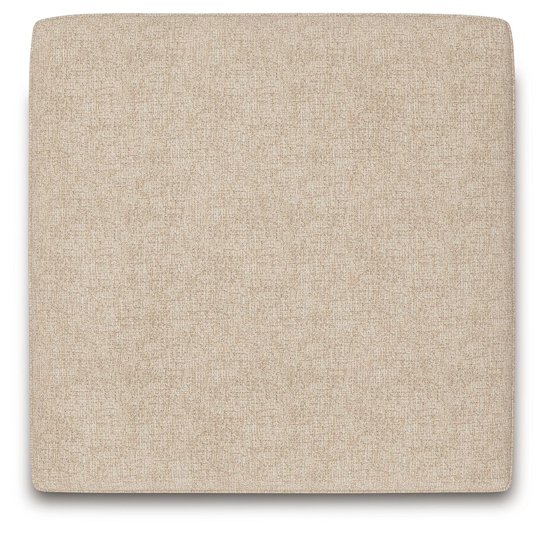 Seyler - Oversized Accent Ottoman - Sand