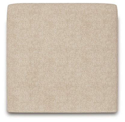 Seyler - Oversized Accent Ottoman - Sand