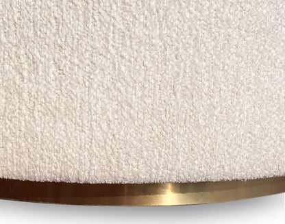 Zinnia - Fully Upholstered Swivel Chair - Dune Chenille