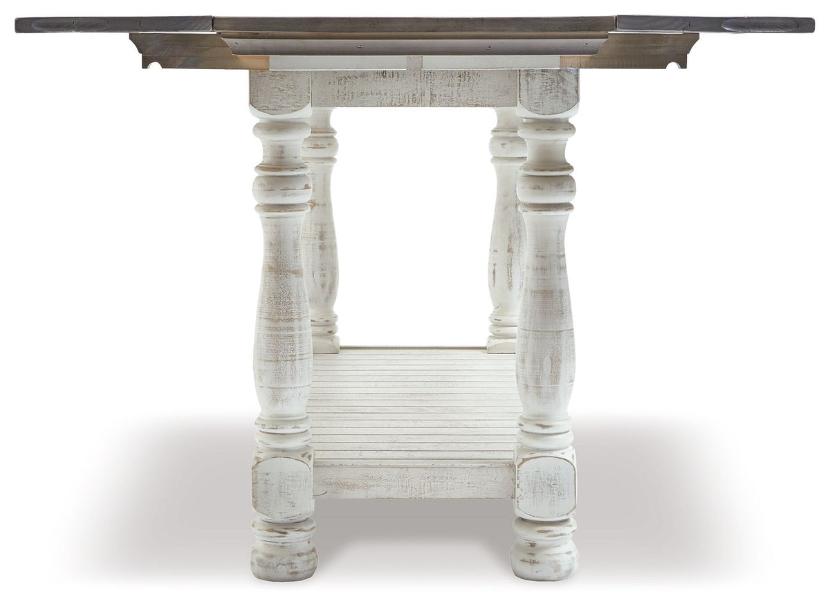 Havalance - Flip Top Sofa Table - Gray / White