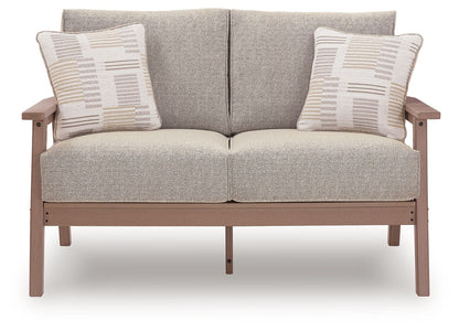Grover Beach - Loveseat With Cushion - Driftwood