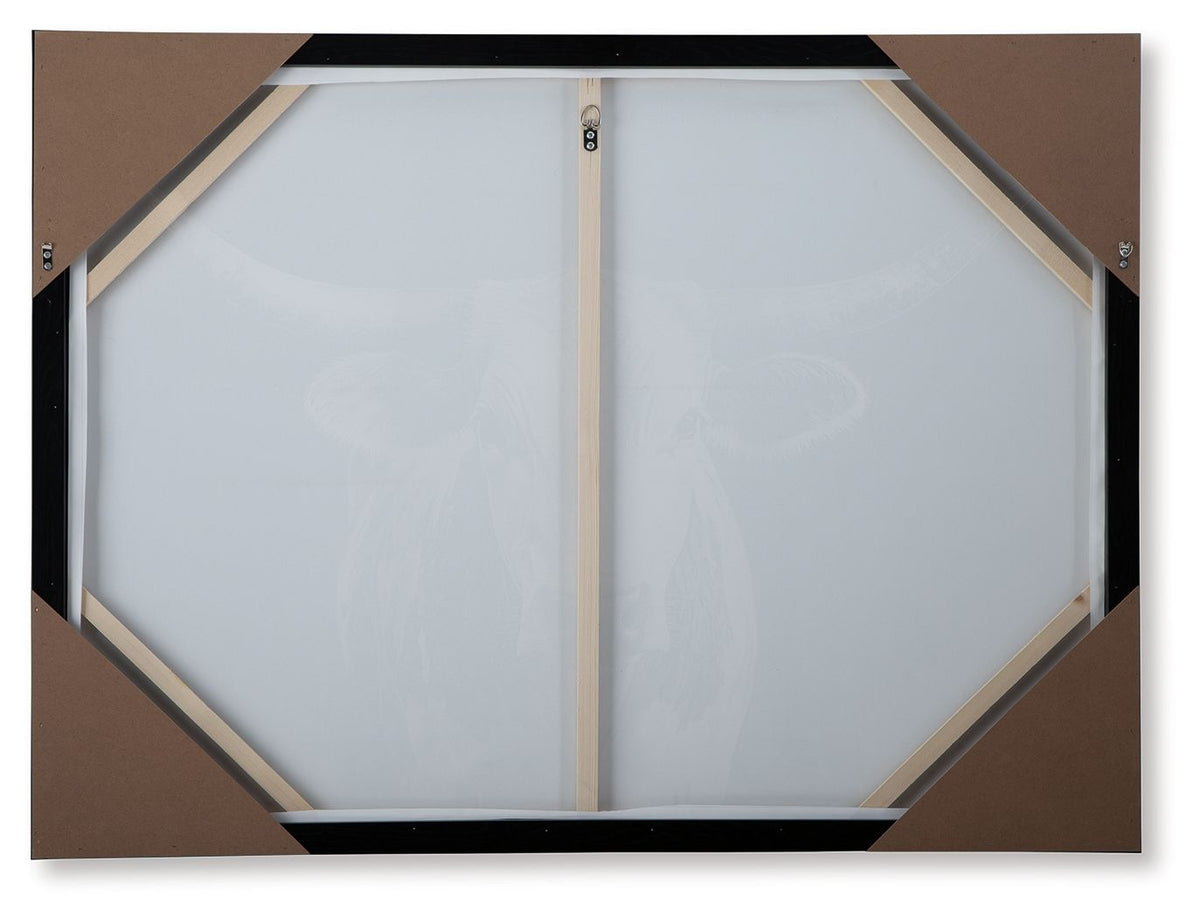 Harlandale - Wall Art - Black / White / Brown