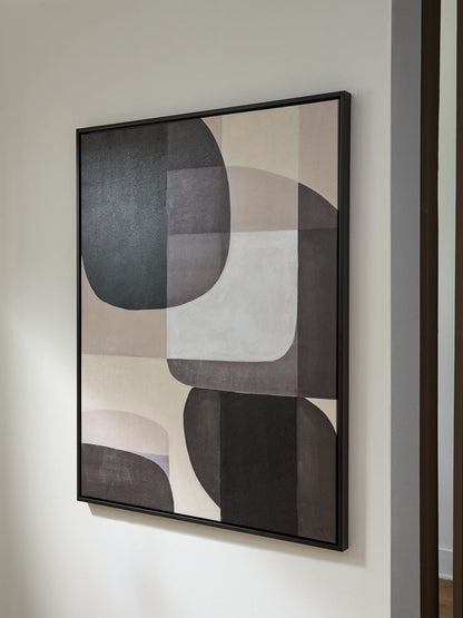 Kesleigh - Wall Art - Black / White
