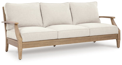 Carter Hall - Sofa With Cushion - Beige