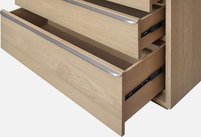 One - Coastal Modern USB-Charging Nightstand