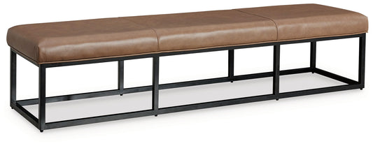 Joston - Accent Bench - Caramel